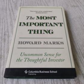 The Most Important Thing：Uncommon Sense for the Thoughtful Investor