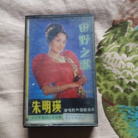 磁带《天野之歌》朱明瑛演唱的外国歌曲集 附歌词 以实拍图购买
