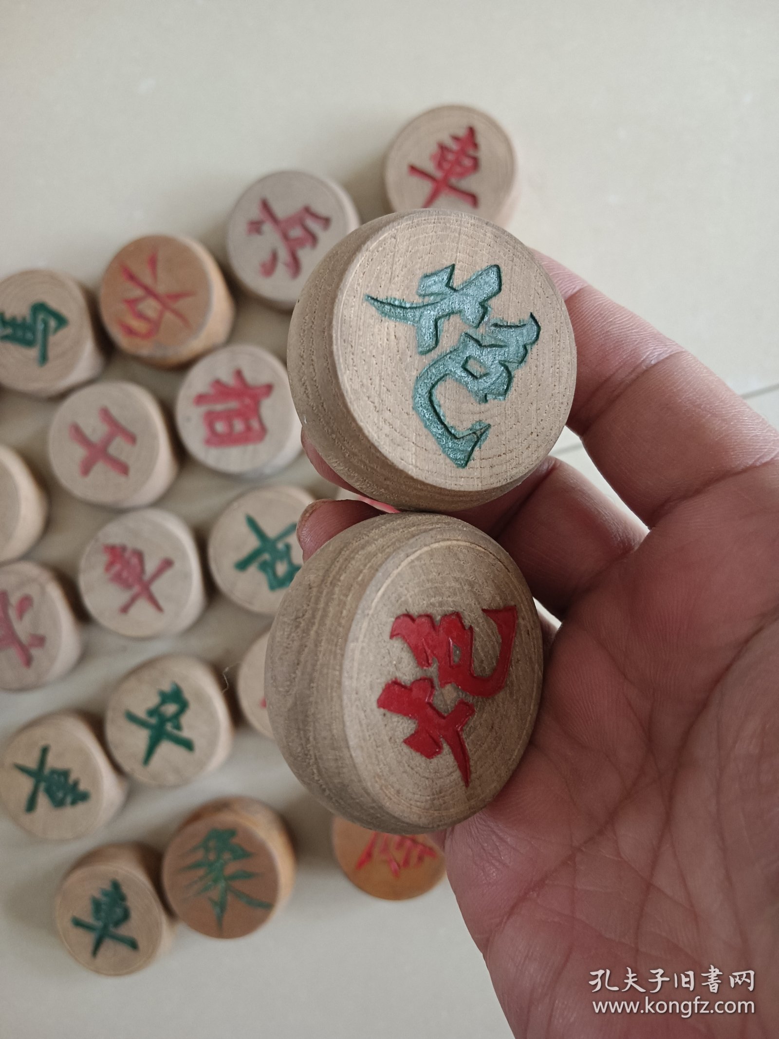 老象棋散棋子 不成套 两副散子 一起价格