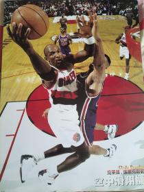 德雷克斯勒NBA海报