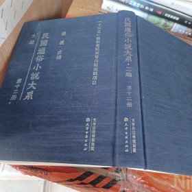 民国通俗小说大系 第十二册