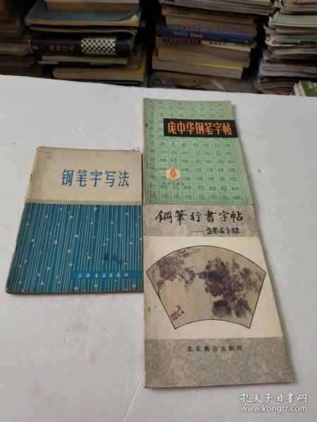 钢笔字写法+庞中华钢笔字帖+钢笔行书字帖_世界名言录(共3本)