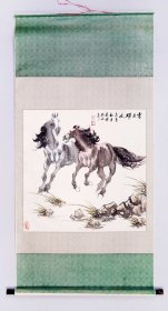 许凤图，河北高阳人，高级工程师，师从叶访樵，康师尧等长安名家，90年代手工精裱！每件都是精品！尺寸大小不一，四尺斗方，三尺，三开，统一价每幅160