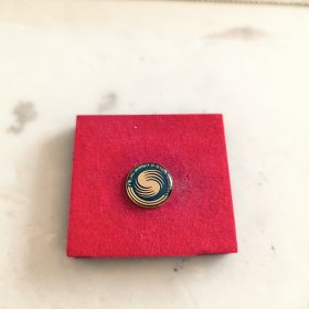 北京体育大学校徽徽章蓝色