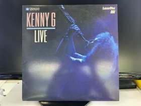 LD大碟KENNY G LIVE 肯尼基现场演奏  LD实物拍摄，封面新，碟面微花，正常播放