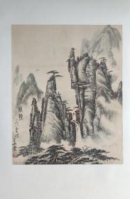 老书画 老国画  老画  国画山水画