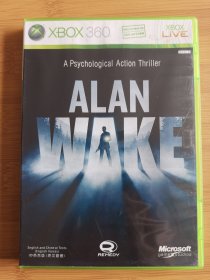 版本自辩 拆封 恐怖 Xbox360 Live 游戏 1碟 DVD 心灵杀手 Alan Wake 亚版中英合版