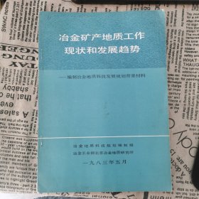 冶金矿产地质工作现状和发展趋势