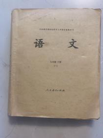 盲文版：义务教育课程标准盲人学校实验教科书【语文九年级下册（一）】