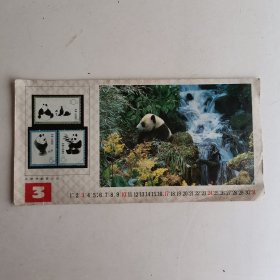 中国邮政熊猫明信片