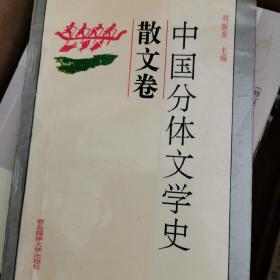 中国分体文学史（散文卷）