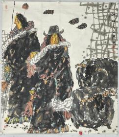 陈 斌 (1957—)四川成都人。擅长中国画、版画。1985年毕业于四川 教育学院美术系，进修于西安美术学院、中国艺术研究院。现为四川川化集团公司文联美术 干事。作品《草地风·春》入选全国第十一届版画展；《风祭》等入选第十二次新人新作展 ；《彩云飘飘》入选世界华人书画展；《春歌》、《远处云飘飘》入选第九届全国美展；《 转经的藏女》入选中国画三百家展。出版《陈斌工笔画集》