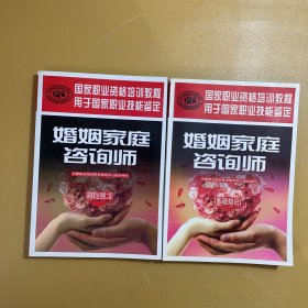 婚姻家庭咨询师【基础知识，国家职业资格二级、】两本合售