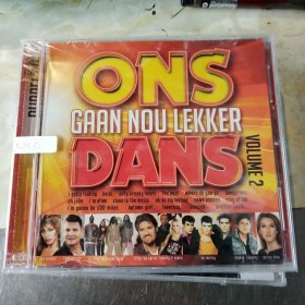 k2451 流行精选 Ons Gaan Nou Lekker Dans 2CD 含席琳迪翁等合集 未拆封