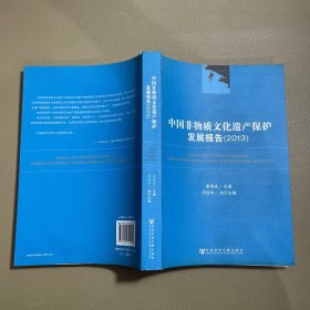 中国非物质文化遗产保护发展报告（2013）