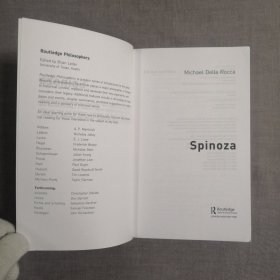 Spinoza (The Routledge Philosophers) 斯宾诺莎 英文原版