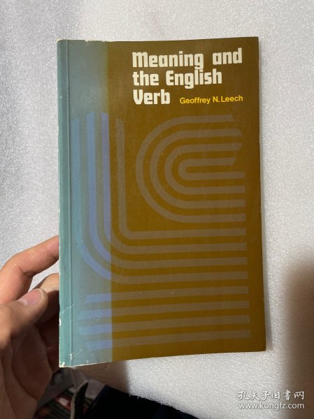 现货 英文版  Meaning and the English Verb  意义和英语动词