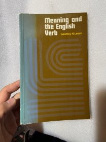 現(xiàn)貨 英文版  Meaning and the English Verb  意義和英語動詞