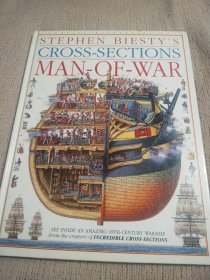 DK英文原版 不可思议的剖面——大战舰：Man-Of-War : Stephen Biesty's Cross-Sections (Hardcover)