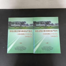 绿色过程工程与清洁生产技术：庆祝张懿院士70岁寿辰学术论文集（上下册 全二册 2本合售）