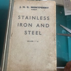 Stainless iron and steel