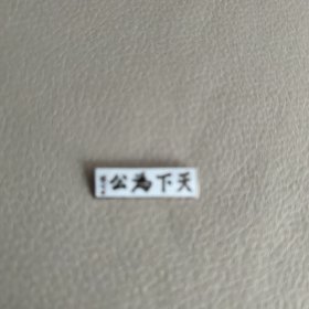孙文天下为公朐章