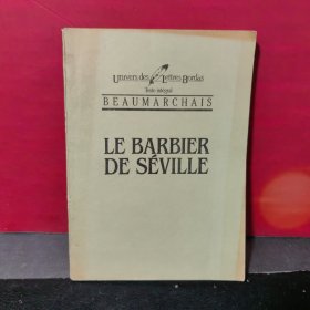 LE BARBIER DE SÉVILLE塞维尔的理发师【法文版国内一影印】