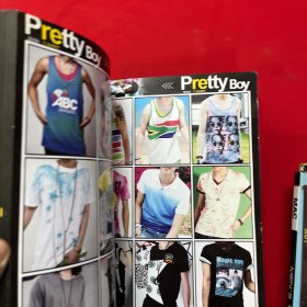 Pretty Boy 【2012年T恤】--8开服装原版杂志