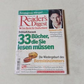 READER'S DIGEST读者文摘外文原版【JANUAR 2002 】德文版【403】