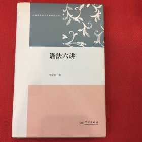 认知语言学与汉语研究丛书：语法六讲（几乎全新）