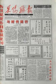 岳阳县报   复刊号    湖南

2003年5月28日