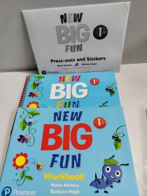New big fun workbook（1）+ Student's book（1）附光盘