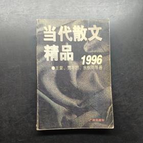 当代散文精品:1996