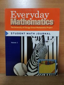 Everyday Mathematics, Grade 3, Student Math Journal 1【 英文原版】