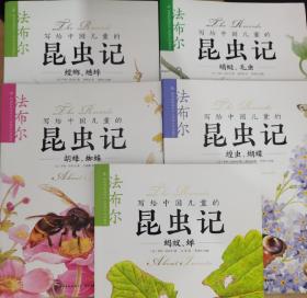 写给中国儿童的昆虫记（胡峰、蜘蛛，螳螂、蟋蟀，蚂蚁、蝉，蝗虫、蝴蝶，蜻蜓、毛虫）B3