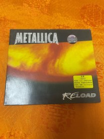 摇滚乐：Metallica重金属大神级乐队经典CD专辑Reload 盒装
