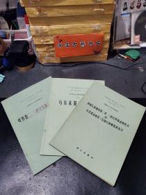 新疆古生物考察报告（之 一 二 三）3册合卖【吐鲁番二、三迭纪脊椎动物化石；乌尔禾翼龙动物群；准噶尔盆地南缘二叠、三叠纪脊椎动物纪地层】看详图