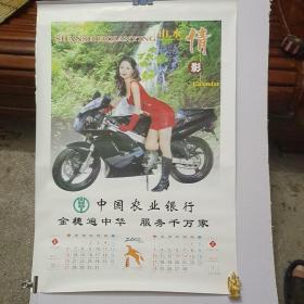 2002年挂历 7幅51x72(cm) 山水倩影