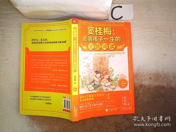 窦桂梅：影响孩子一生的主题阅读.小学三年级专用