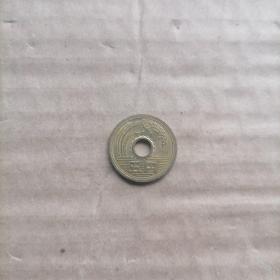 日本硬币 平成元年 5円