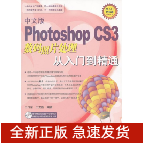 中文版PHOTOSHOP CS3 數(shù)碼照片處理從入門到精通（1DVD）