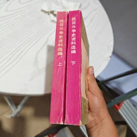 冀中八分区抗日斗争史资料选编 （上下册）（内干净）