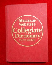 Merriam-Webster's Collegiate Dictionary TENTH EDITION