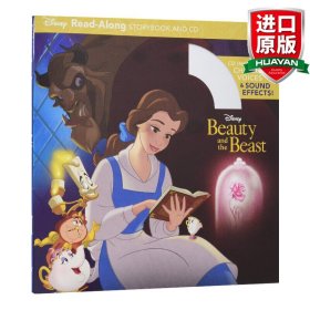 英文原版 Beauty and the Beast Read-Along Storybook and CD美女与野兽绘本故事带CD 英文版 进口英语原版书籍