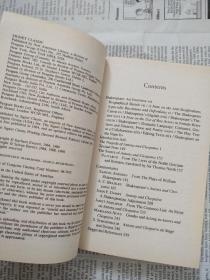 Antony and Cleopatra 莎士比亚 安东尼与克莉奥佩特拉