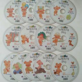 BBC英语原声动画 Wibbly Pig 小猪威比 13张DVD