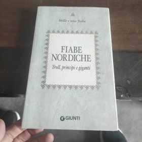 英文原版 fiabe nordiche troll princi e giganti