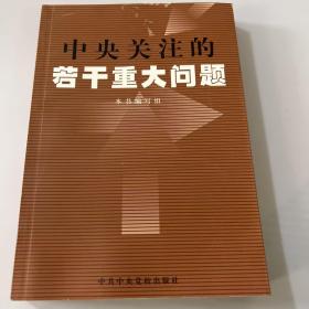 中央关注的若干重大问题