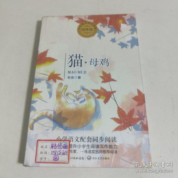 猫·母鸡（统编小学语文教科书同步阅读书系）