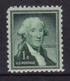 美国邮票 1954年普票.历届总统:华盛顿  新